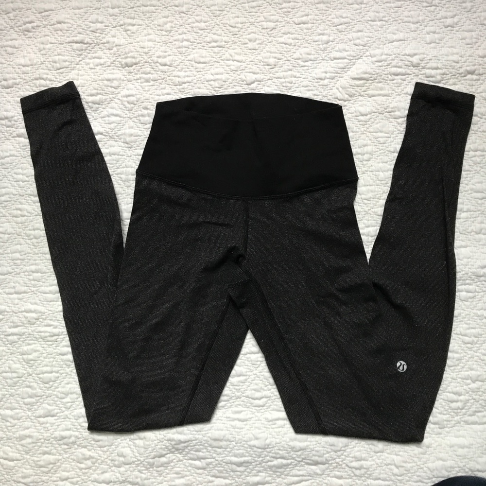 Lululemon high rise winder under pants